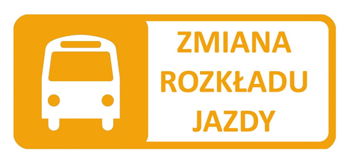 zmiana rozkładu jazdy autobusów - obrazek dekoracyjny