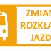 zmiana rozkładu jazdy autobusów - obrazek dekoracyjny