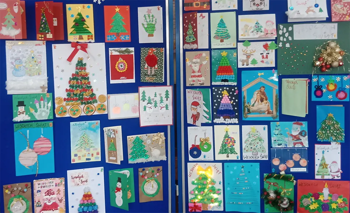 kartki biorące udział w konkursie